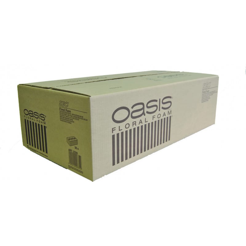 Mousse sèche OASIS® Mousse florale 2 conditionnements Mousse sèche OASIS® Mousse florale 2 conditionnements